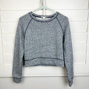 Heather Grey Forever 21 Crewneck Sweater